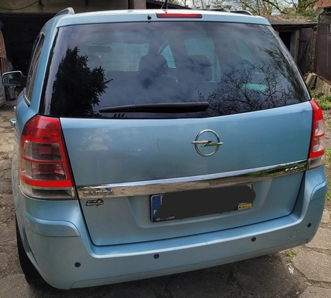 Opel Zafira cena 20500 przebieg: 161000, rok produkcji 2010 z Łódź małe 254
